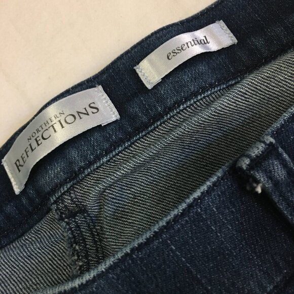 98% Cotton Blue Essential Ankle Jeans - Picture 9 of 9